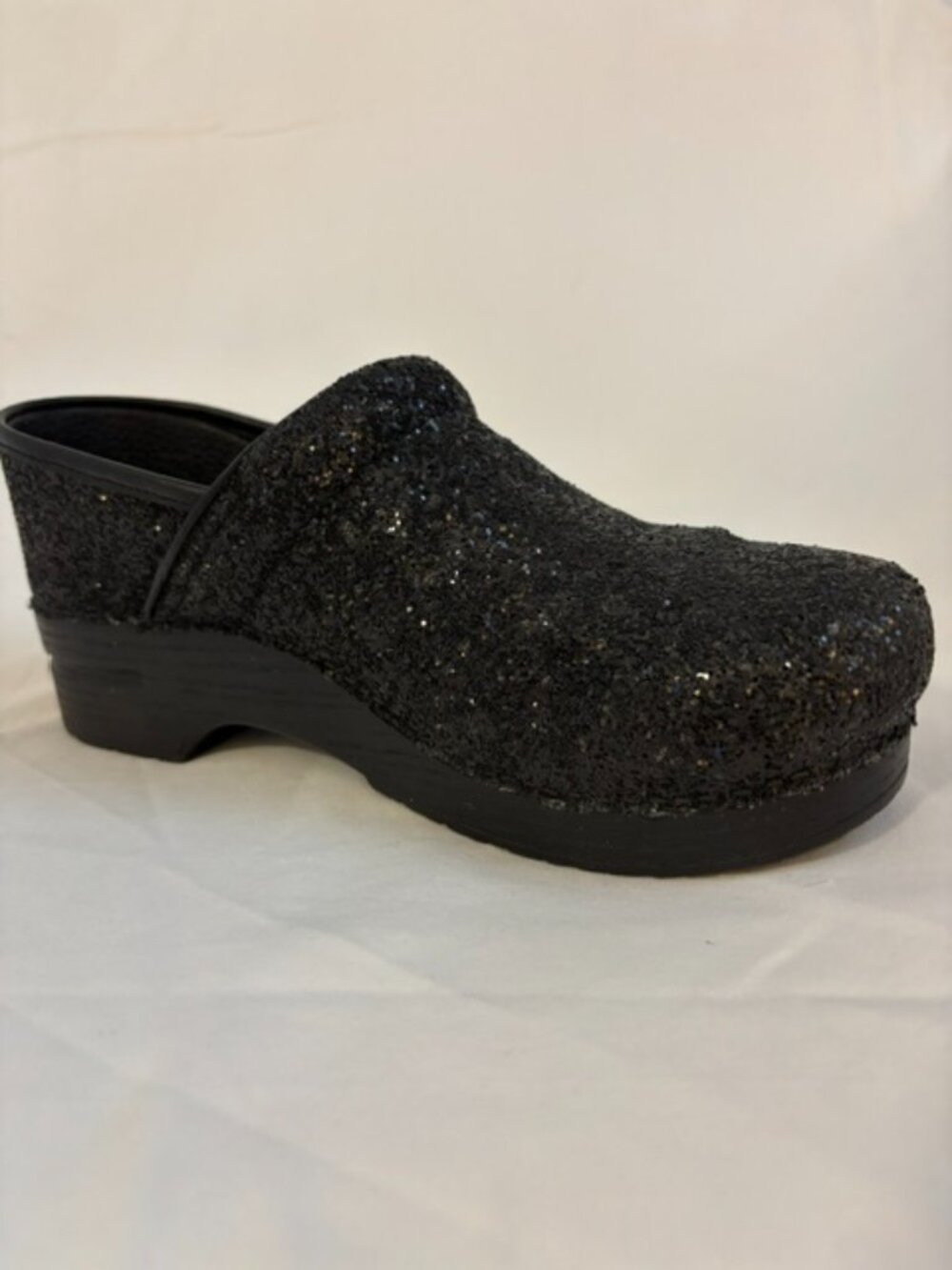 Dansko Professional Clog in Limited Edition Black Glitter Women Size 42 (US 11) - Picture 4 of 13
